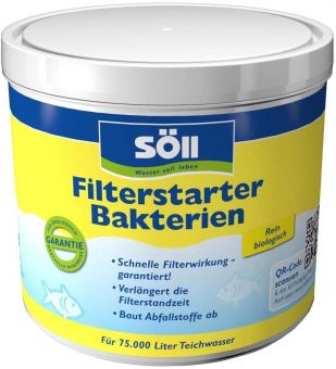 Söll FilterstarterBacteria, 500 g for 75.000 l 