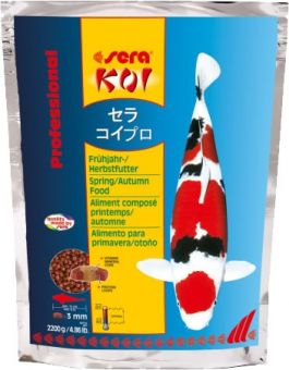 sera KOI Professional Frühjahr- und Herbstfutter, 2200 g 