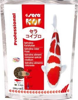 sera KOI Professional Spirulina-Farbfutter, 2200 g 