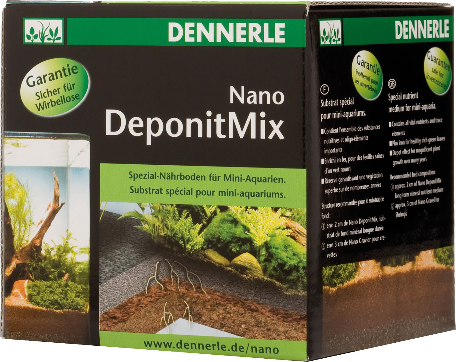 Dennerle Nano Deponit Mix - 1 kg | aquaristic.net