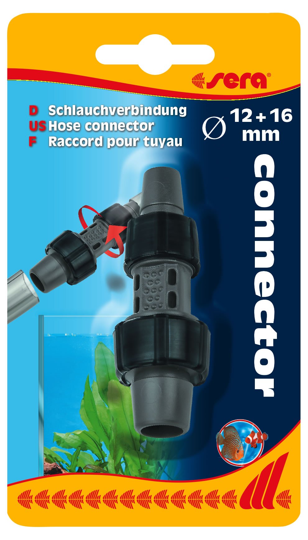 sera hose connector for Ø 12 -> 16 mm | aquaristic.net